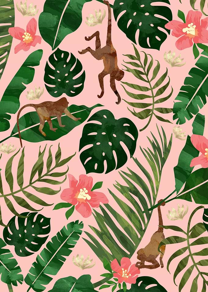 Tropical Garden Pink
