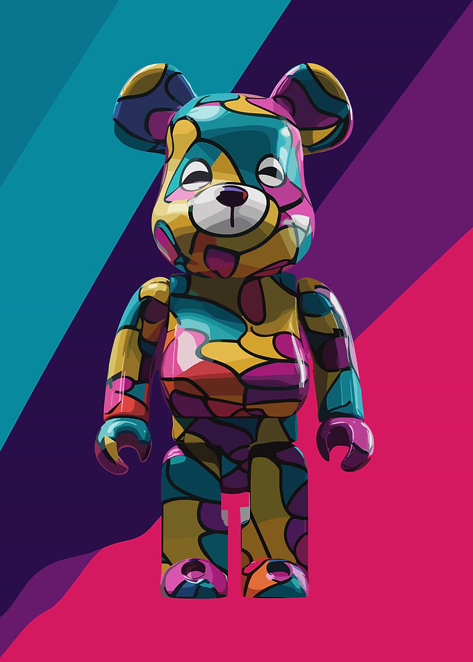 Bearbrick pop art