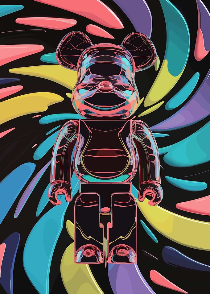 Bearbrick pop art