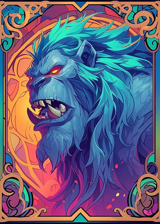 Bigfoot Magic Card