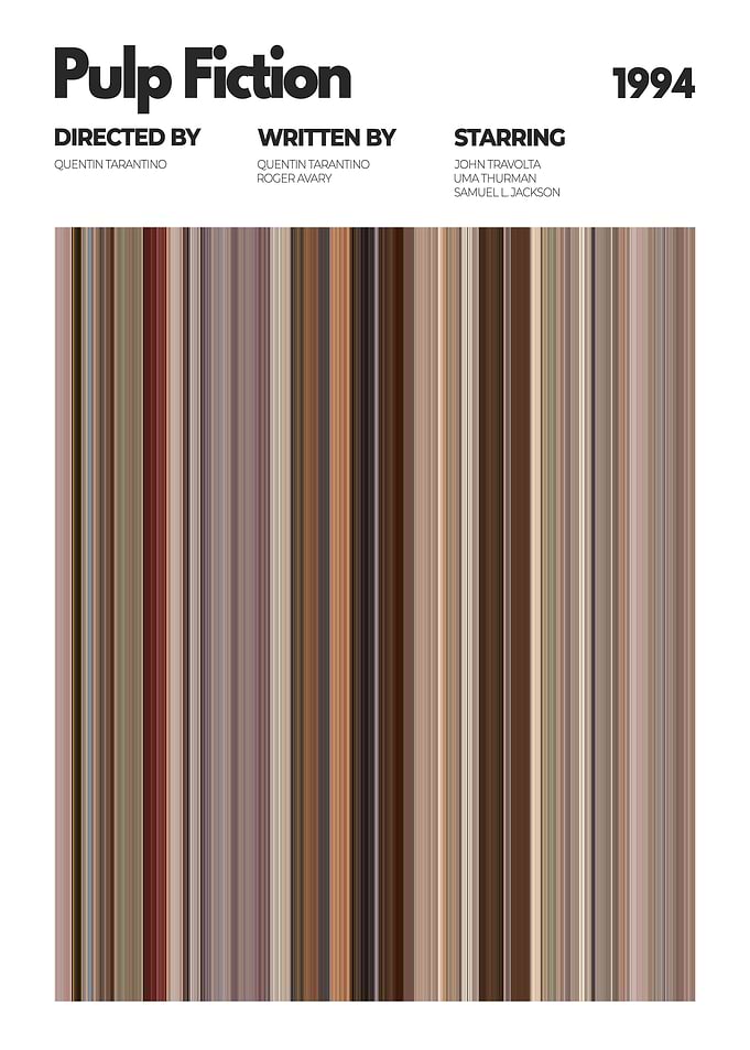 Pulp Fiction Movie Print