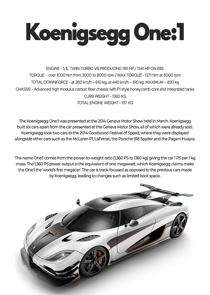 Koenigsegg One1