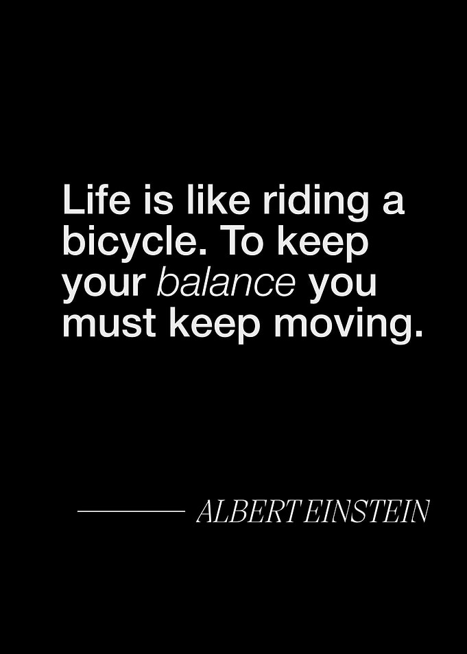 The balance of life