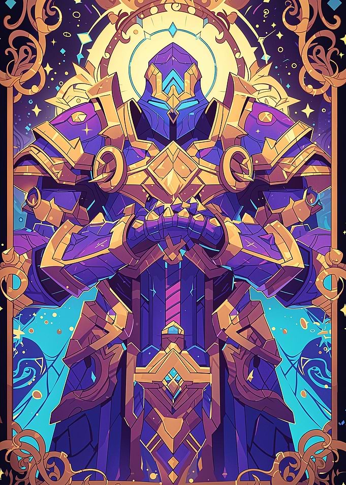 Paladin Magic Card