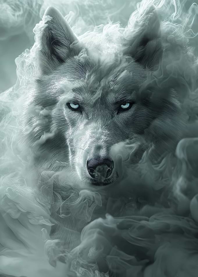 Phantom White Wolf