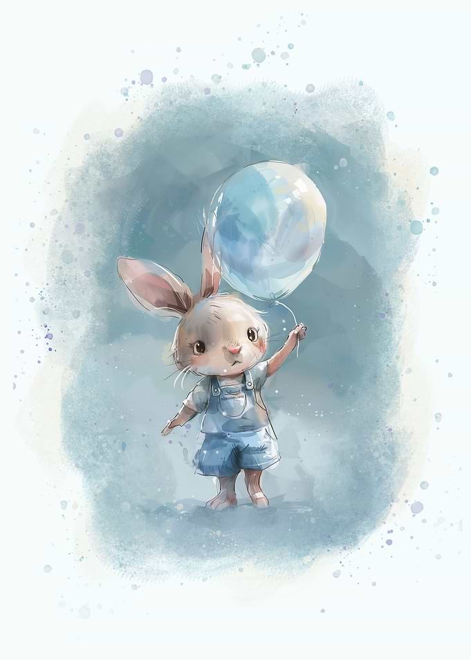 Rabbit Balloon Nursery
