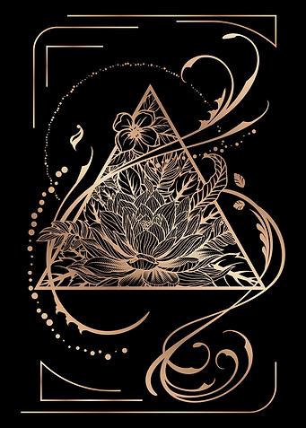 Flower Gold luxury