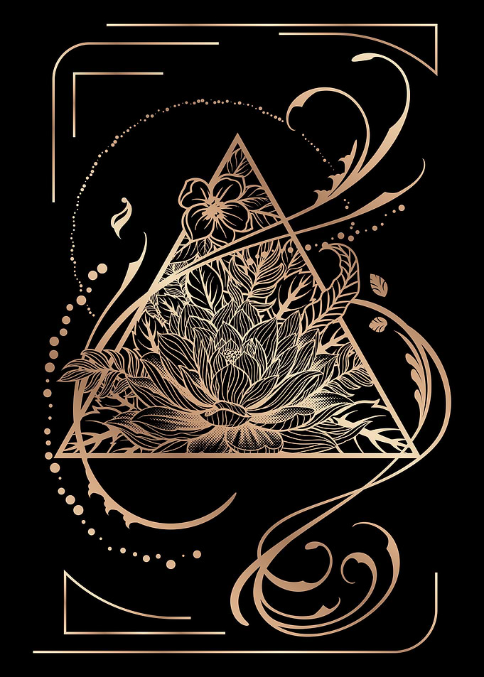 Flower Gold luxury
