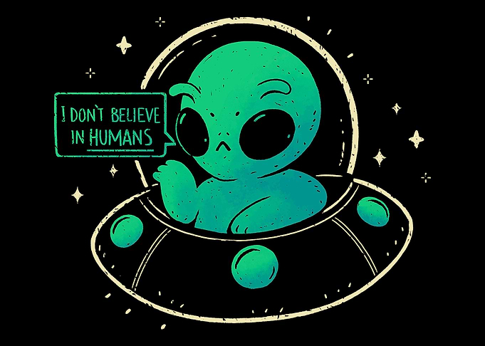 Aliens dont believe in Hum