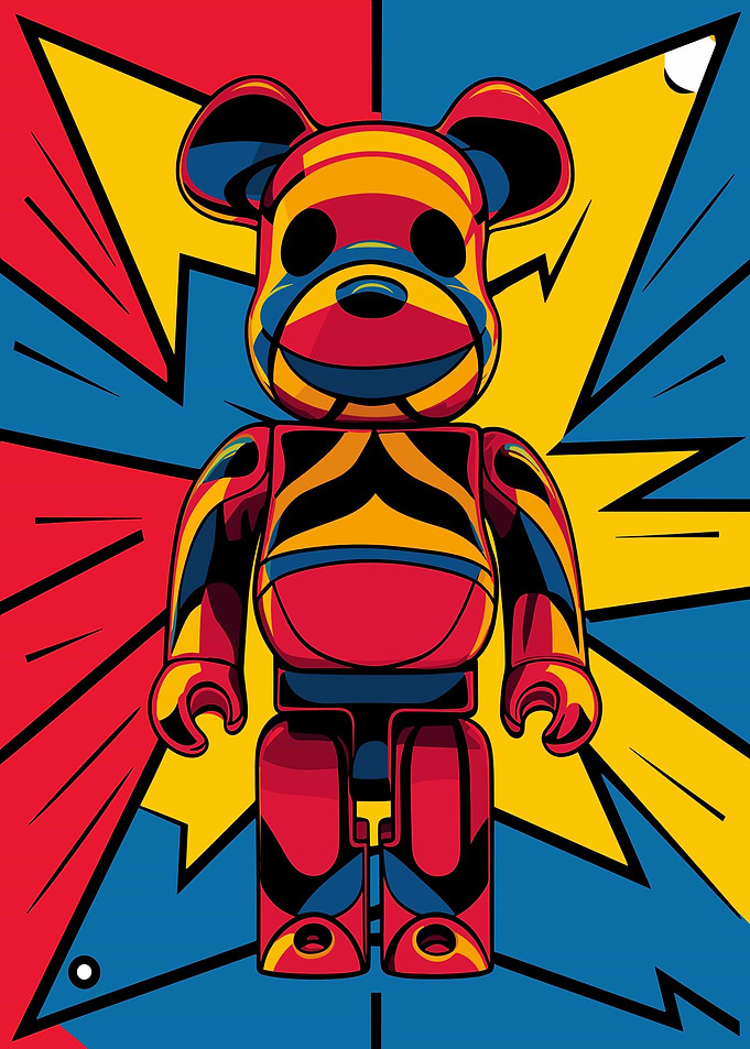 Bearbrick pop art