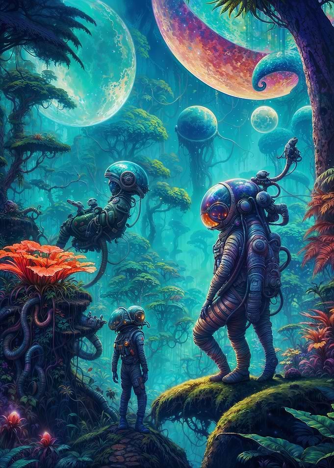 Otherworldly Alien Beauty