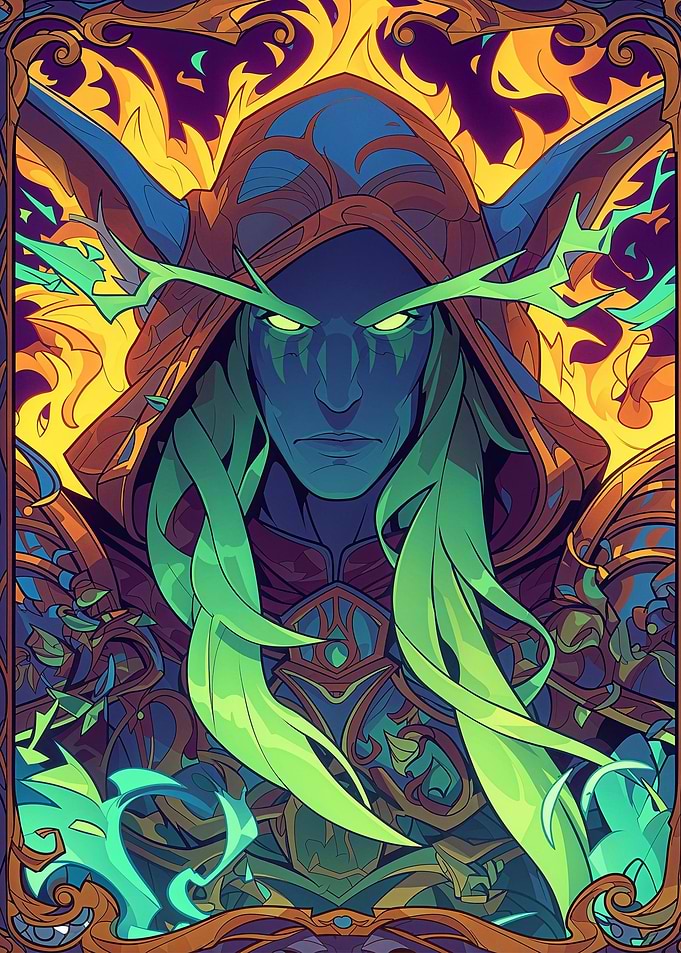 Elf Hunter Magic Card