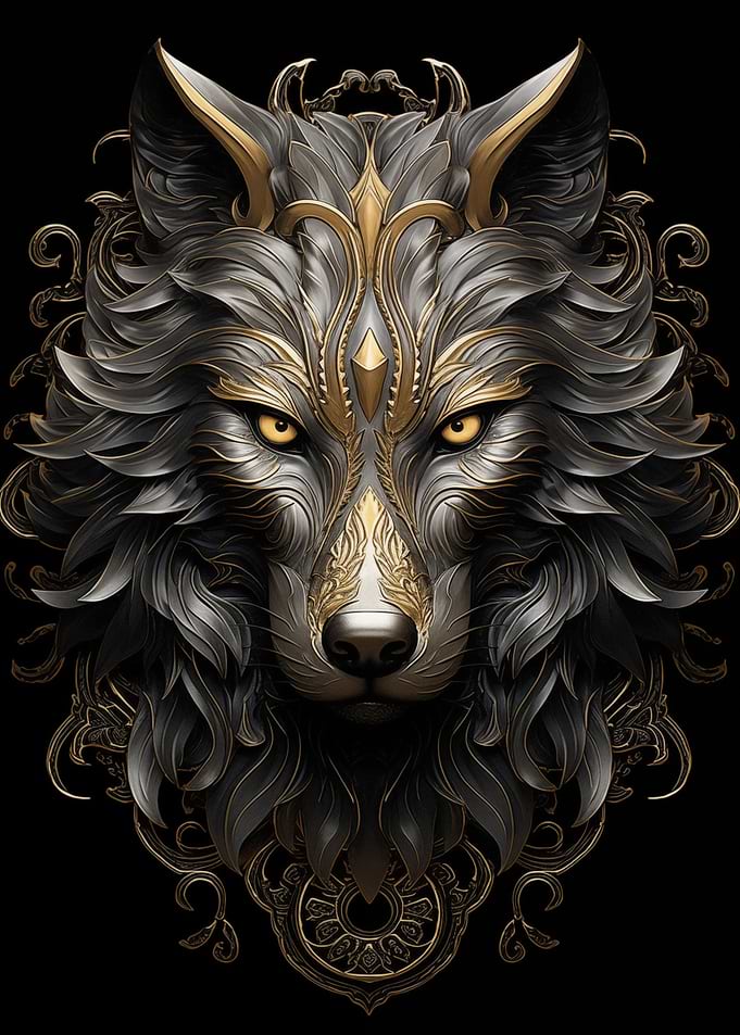 Metallic Wolf