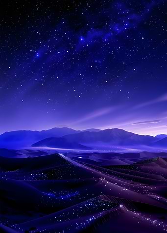 Starry Sky Desert