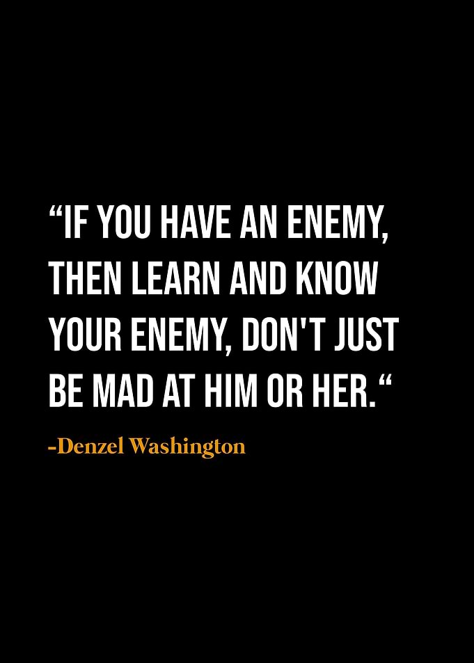 Denzel Washington quotes