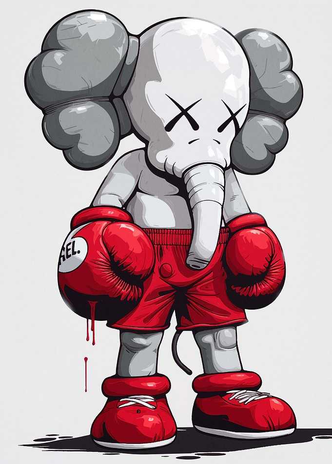 Kaws Hypebeast Cartoon