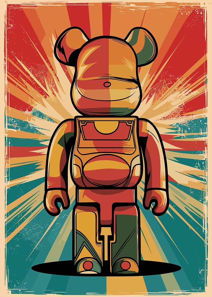 Bearbrick pop art
