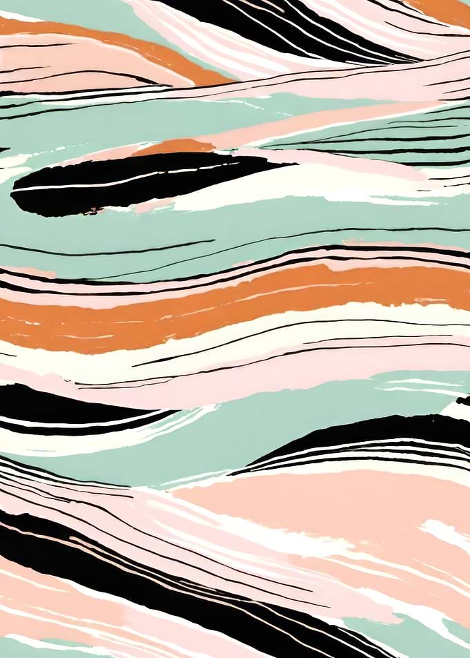Vibrant Abstract Painting