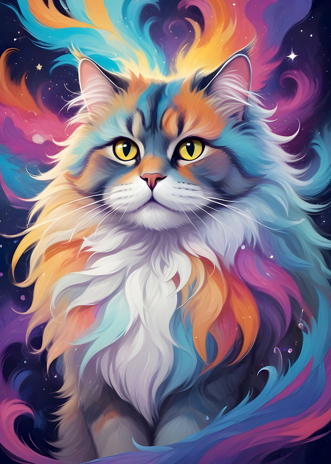 Cosmic Cat A Fantastical