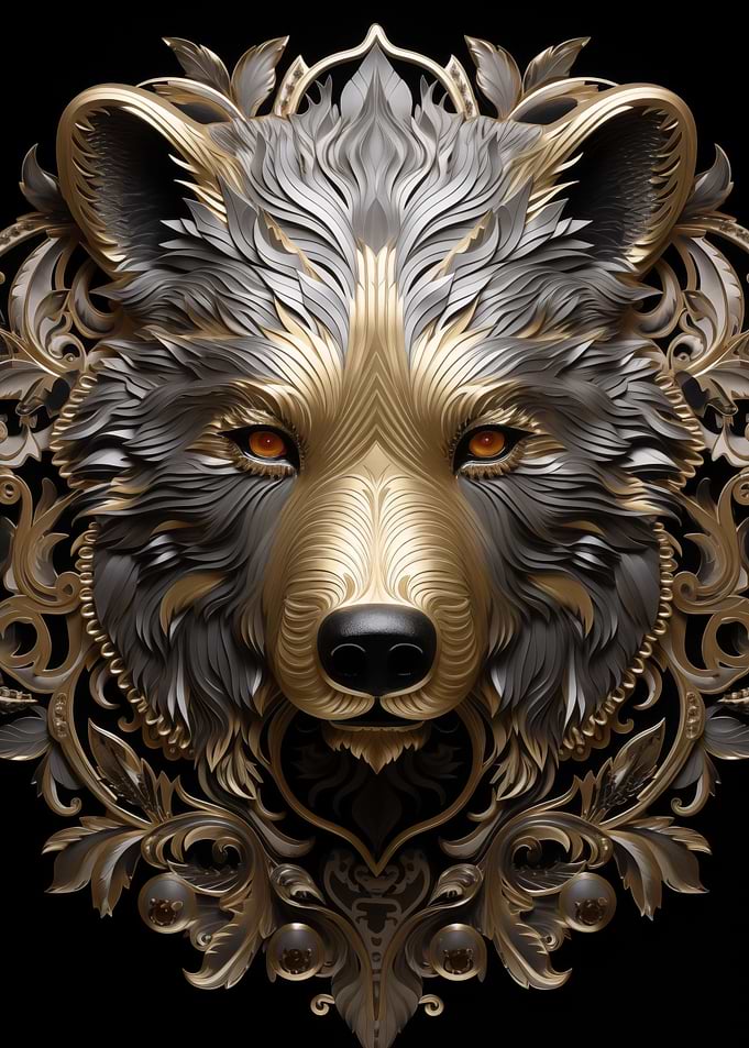 Metallic Bear