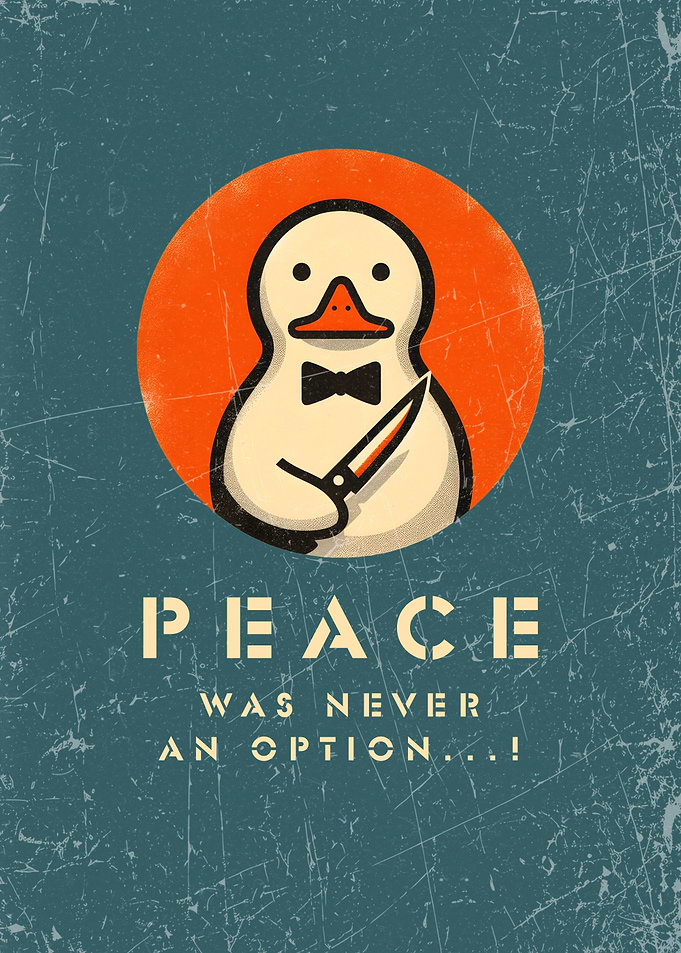 Peace was never an option