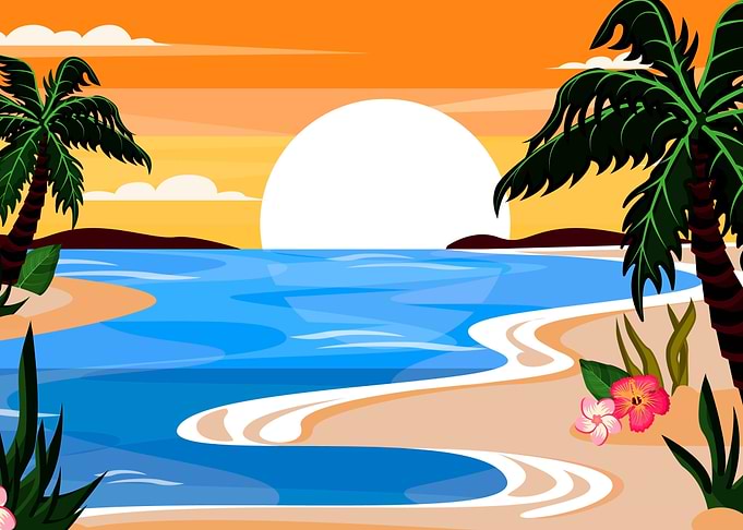Beautiful Sunrise River