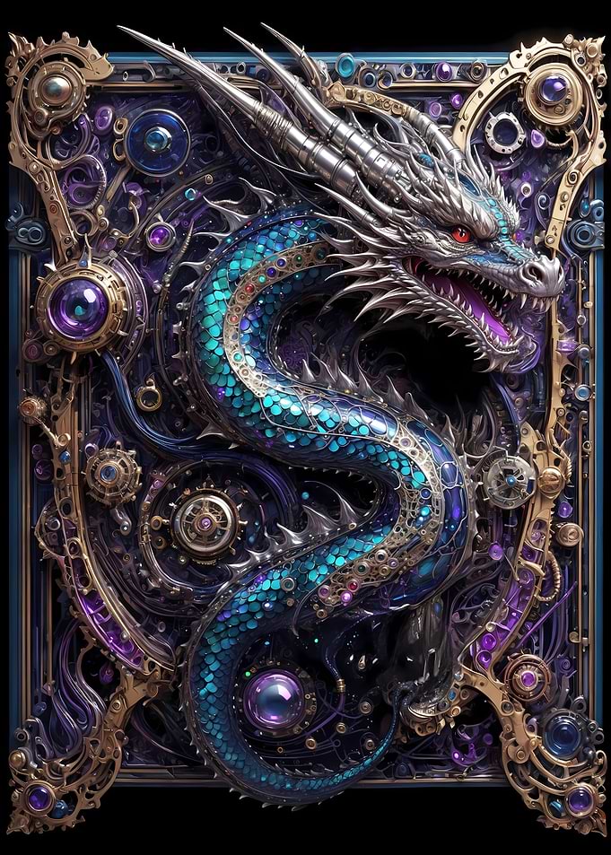 Legendary Steampunk Dragon