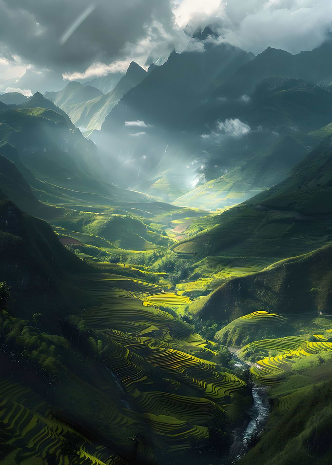 Majestic Rice Terraces