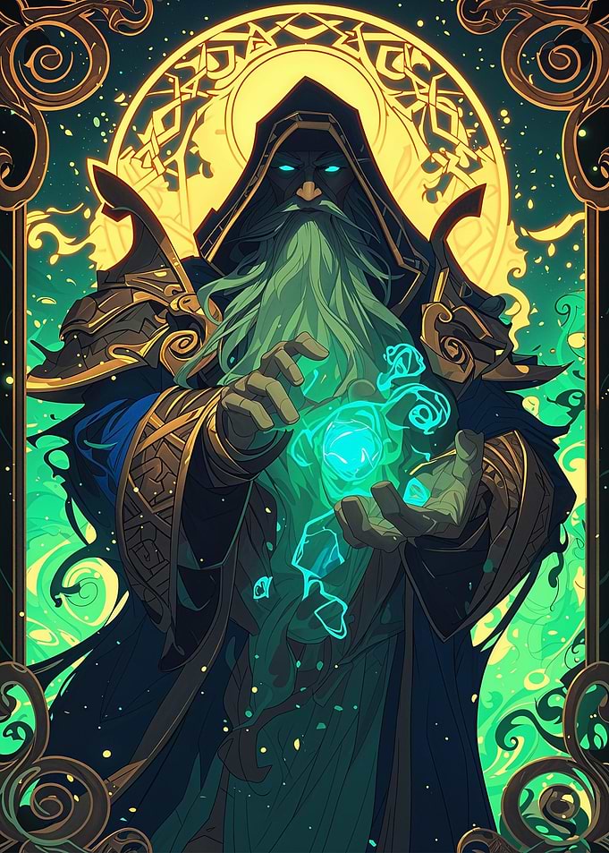 Mage Magic Card