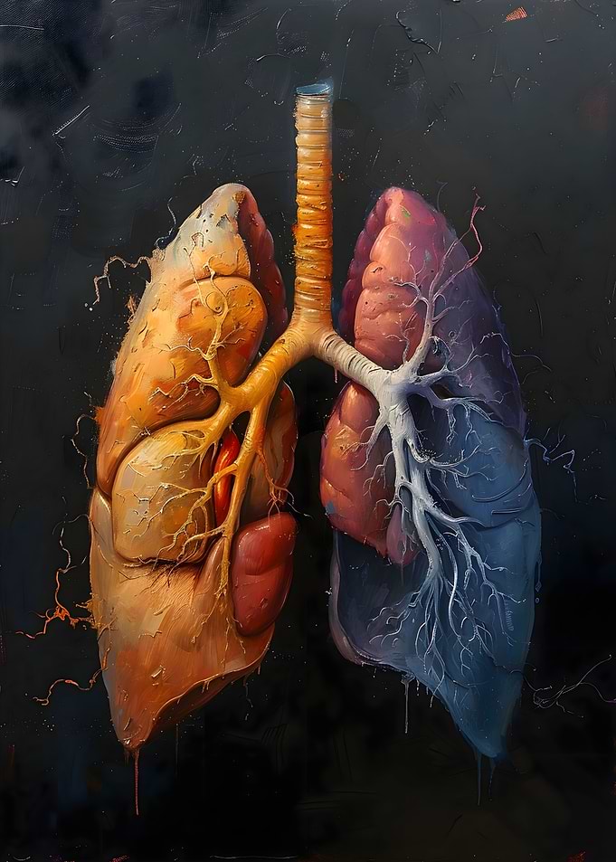 Colourful Anatomy Lungs