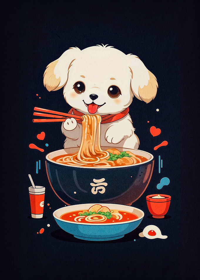 dog ramendog ramen