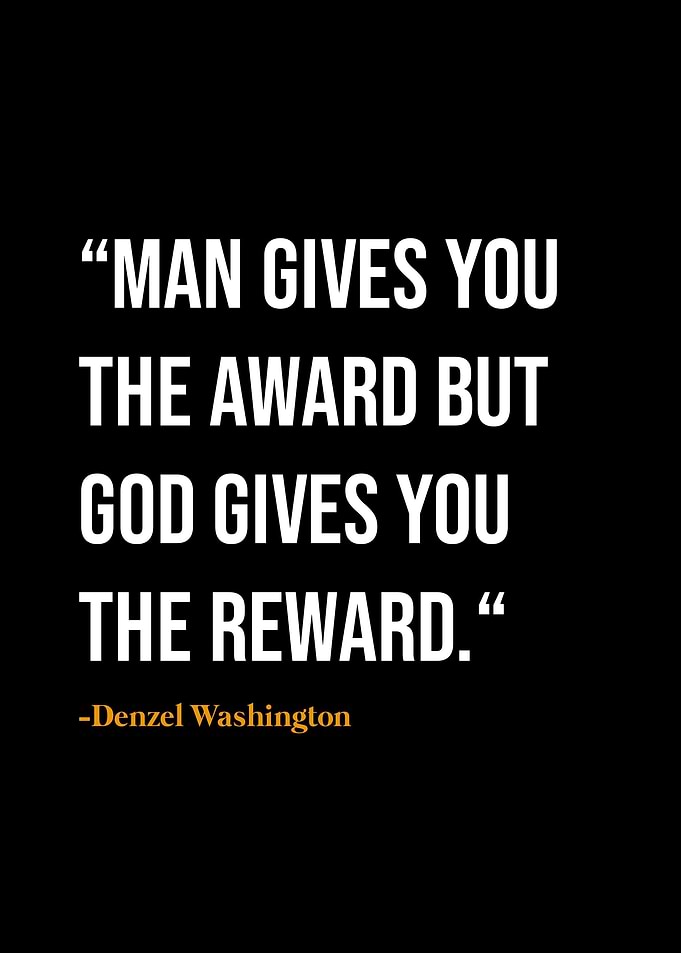 Denzel Washington quotes
