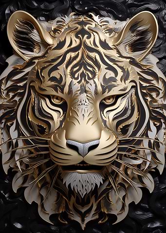 Metallic Tiger