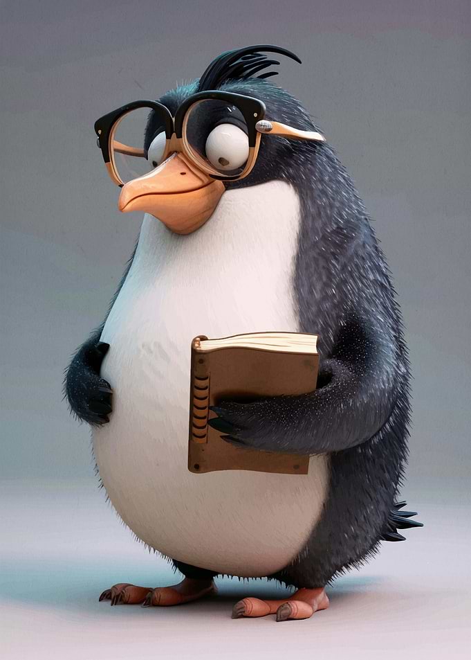 penguin funny cute