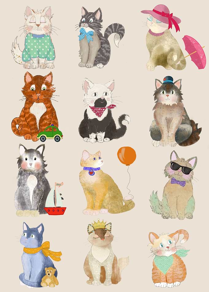 12 Little Friends