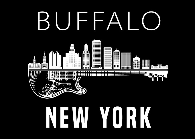 Buffalo New York Skyline