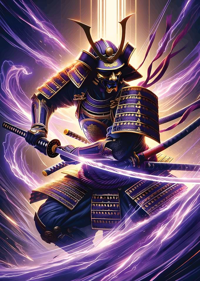 Japanese Samurai warrior