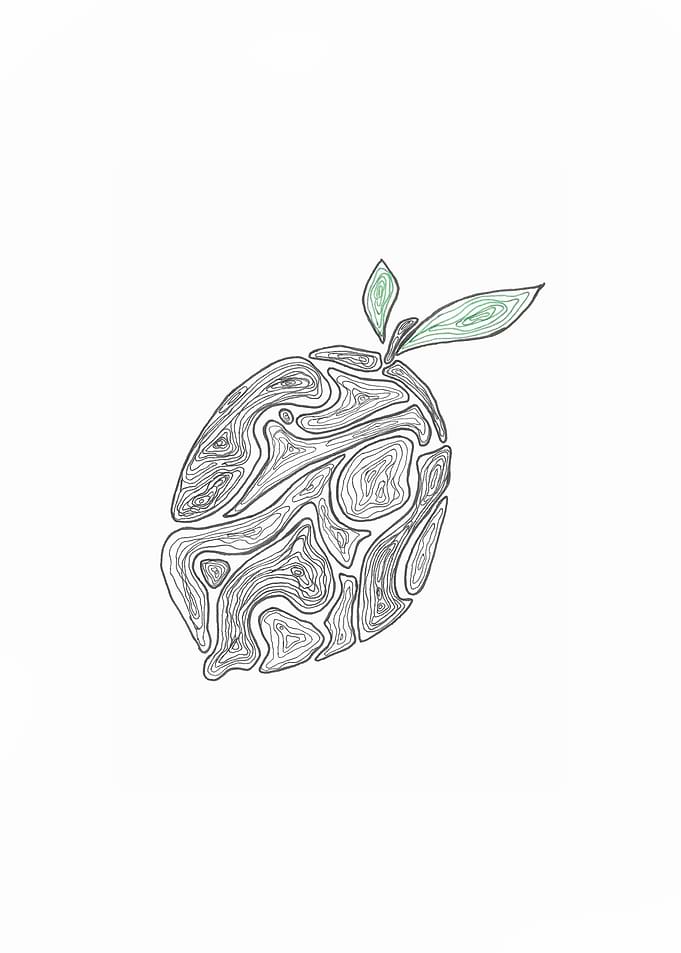 Lemon in its simple form