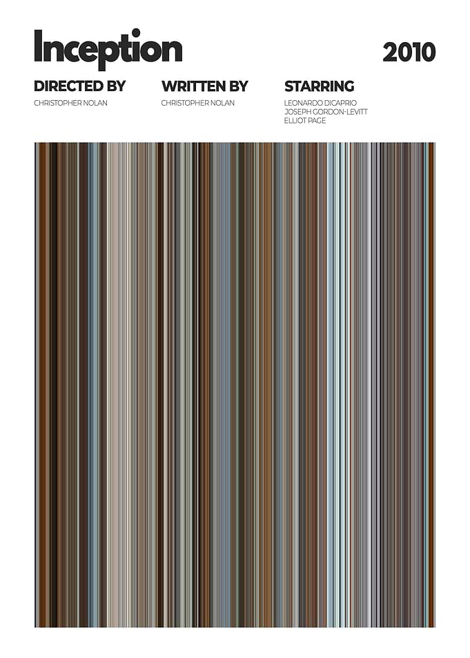 Inception Movie Print