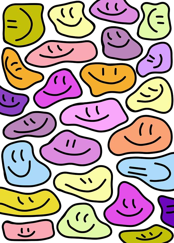 Colorful Smiley