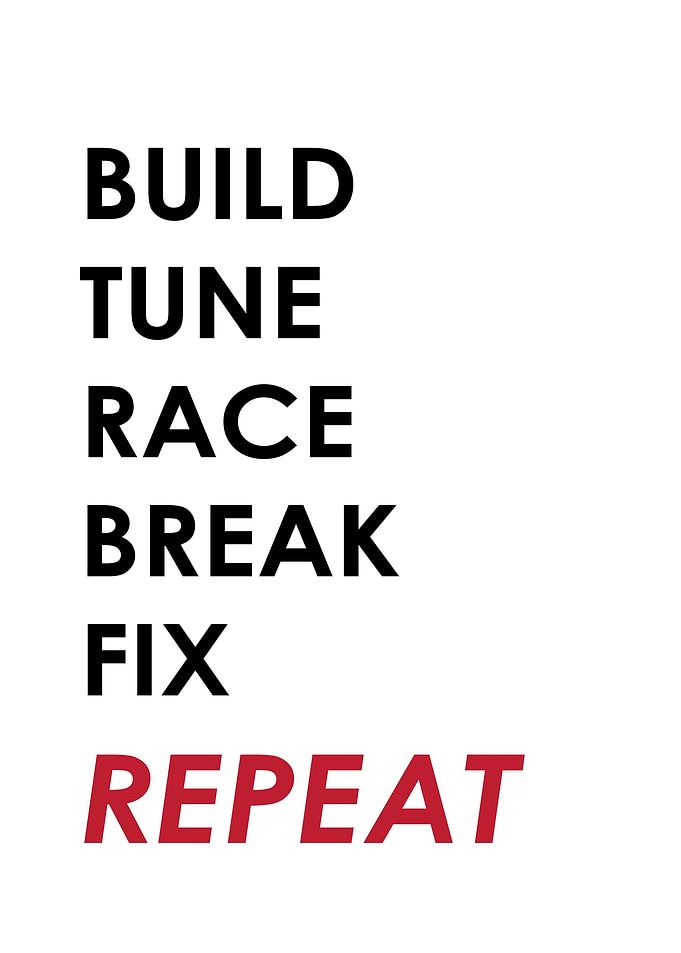 build tune race break fix