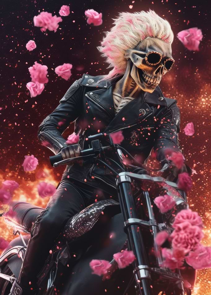 The ghost king riding