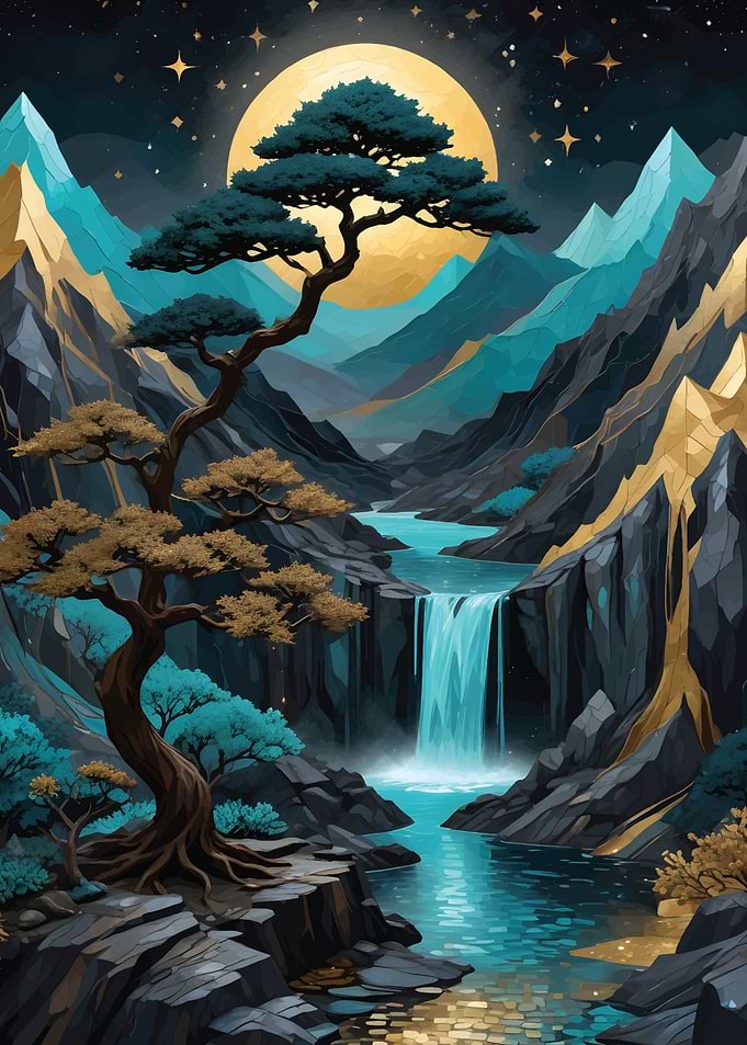 Golden mountain japan