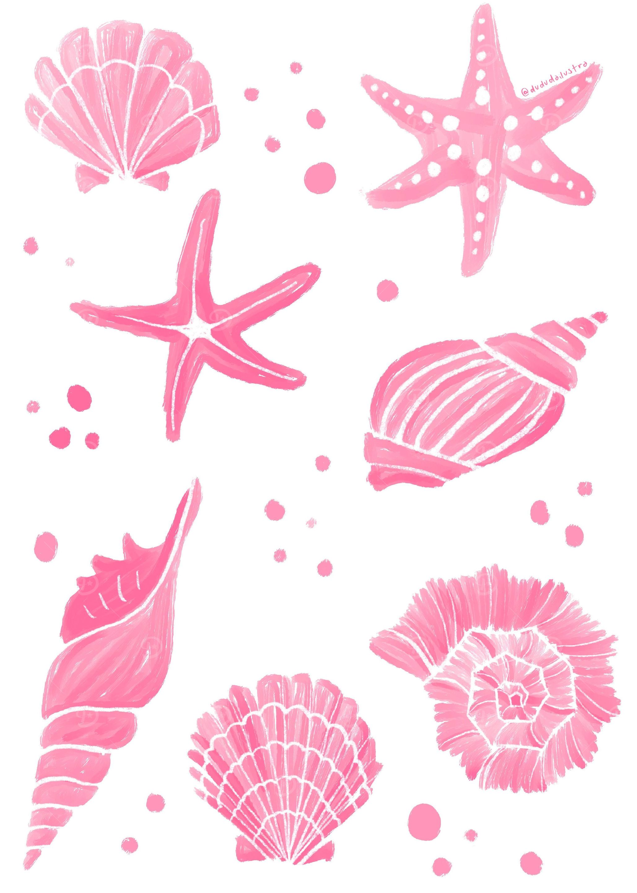 Pink ocean