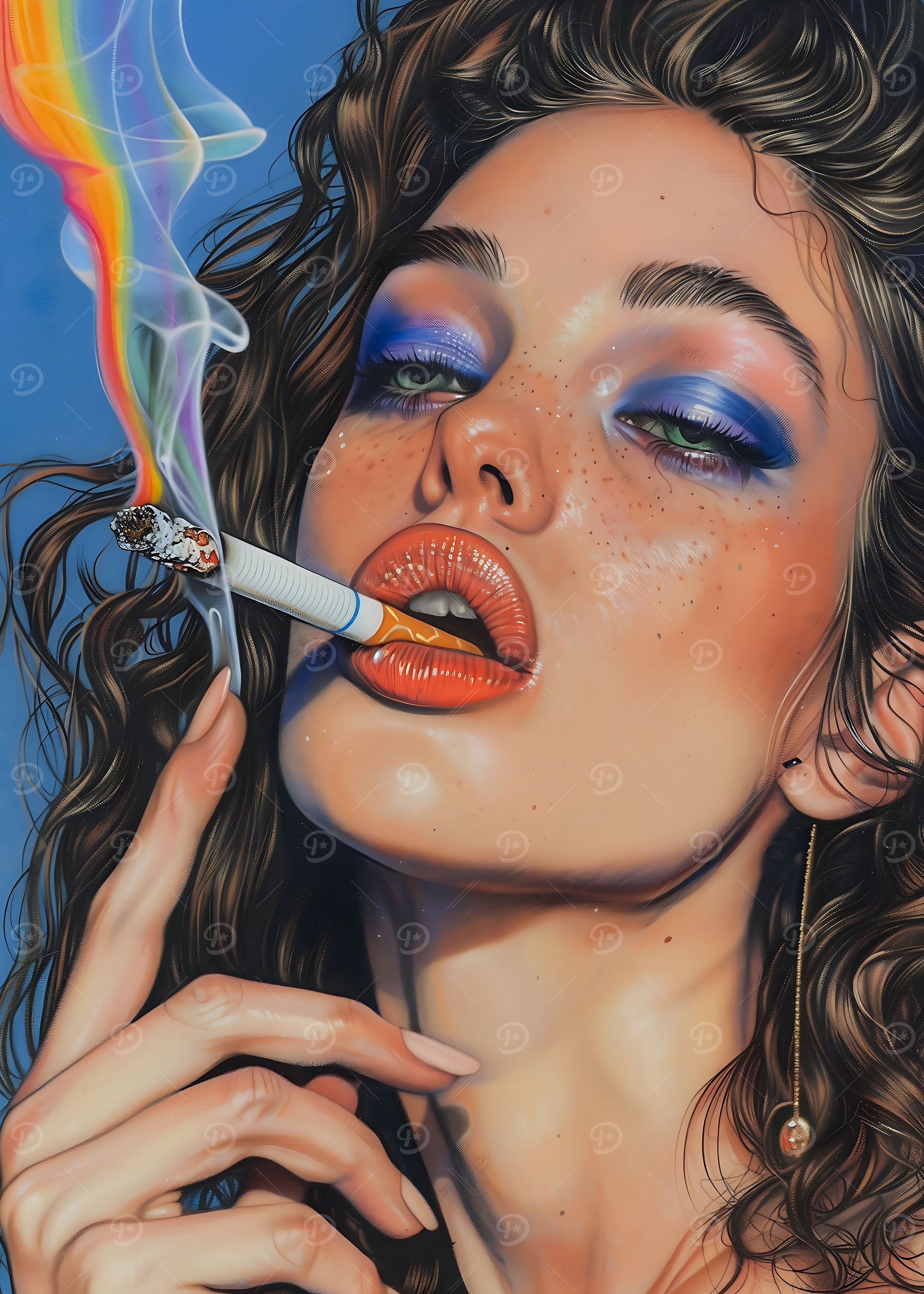 Smoking Beauty