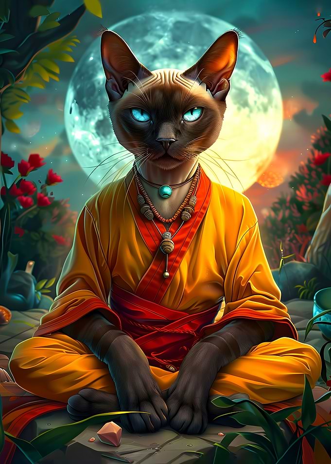Siamese Cat Mystic