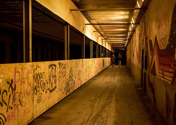Boys In The Graffiti Tunne