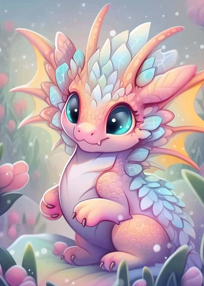 Baby Dragon Colorfull