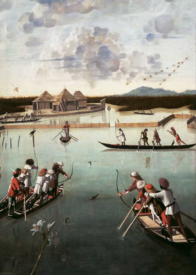 Hunting on the Lagoon