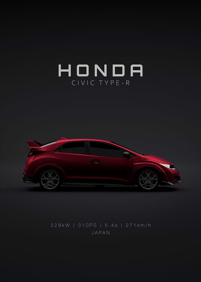 Civic Type R FK2 Red